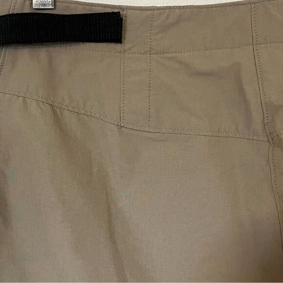 Woolrich Khaki Hiking Adjustable Waist Wrap Skirt Skort Gorpcore Size 8 - Picture 8 of 11